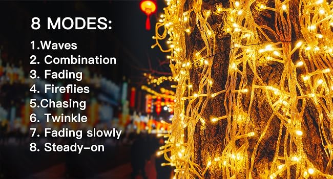 8 LIGHTING MODES