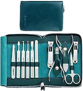 Nail Kit, FAMILIFE Professional Manicure Set Manicure Kit, 11 in 1 Stainless Steel Nail Clippers ...