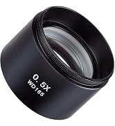 AmScope SM05 0.5X Barlow Lens For SM Series Stereo Microscopes (48mm)