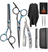 Hair Cutting Scissors Haircut Shears Kit, Fcysy Professional Barber Shears Set, Hairdressing Salo...