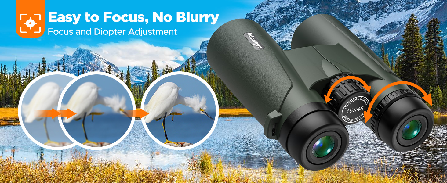 Adorrgon Easy Focus Binoculars
