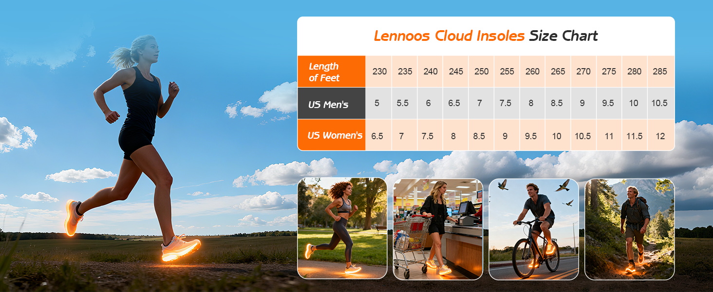 cloud insoles for men