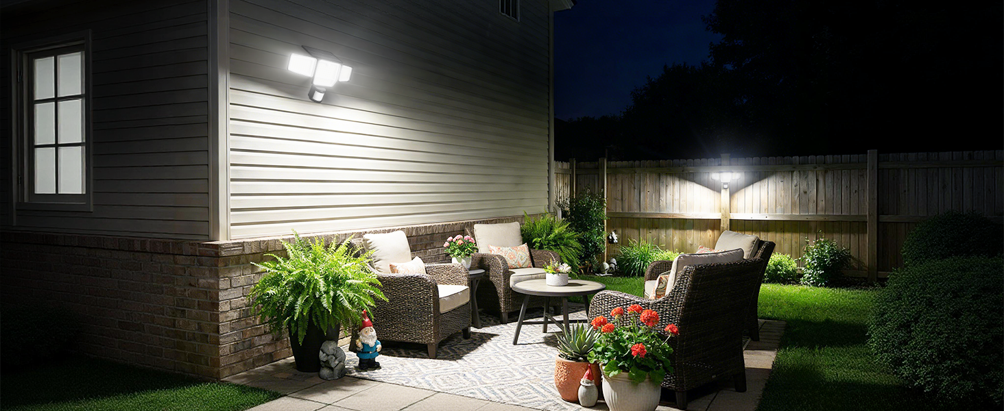 Pet's Favorite Outdoor Keep their favorite area gently lit all night bright when they're active