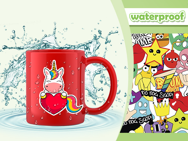 waterproof sticker paper