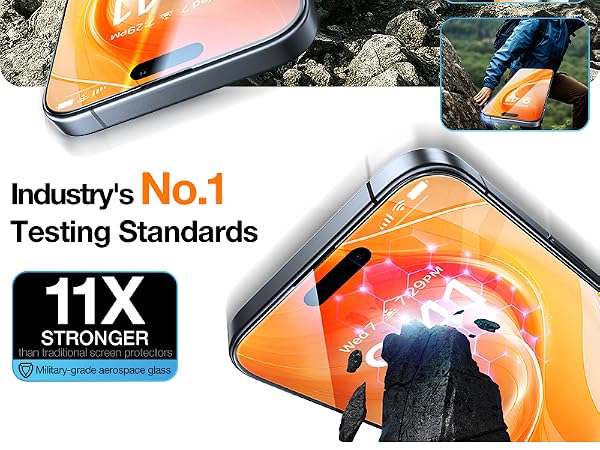 iPhone 15 pro max screen protector