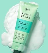 Rael Face Wash, Miracle Clear Exfoliating Cleanser - Face Cleanser for Oily & Acne Prone Skin, Ko...
