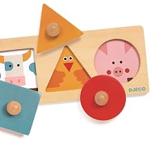 basic shape puzzle wood