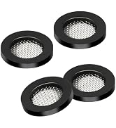 4 Pack Shower Head Filter Gasket, 3/4" Rubber Washer for 1/2" Fixed Shower Head/Handheld Shower H...
