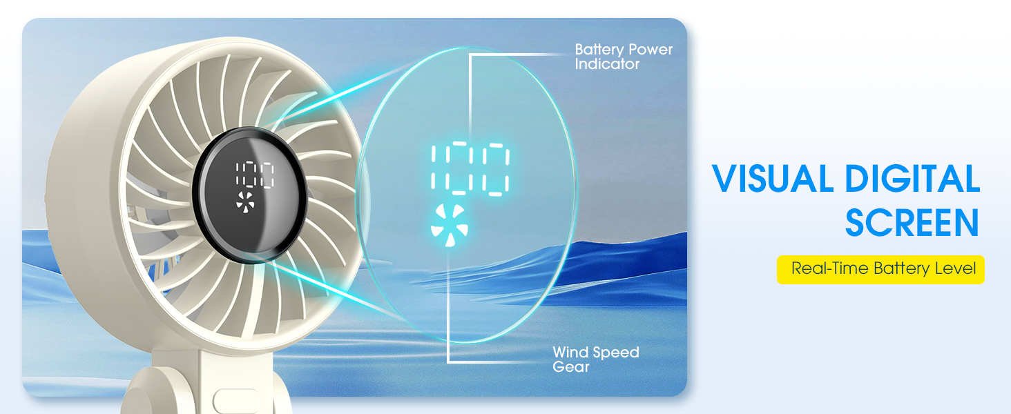 portable hand fan