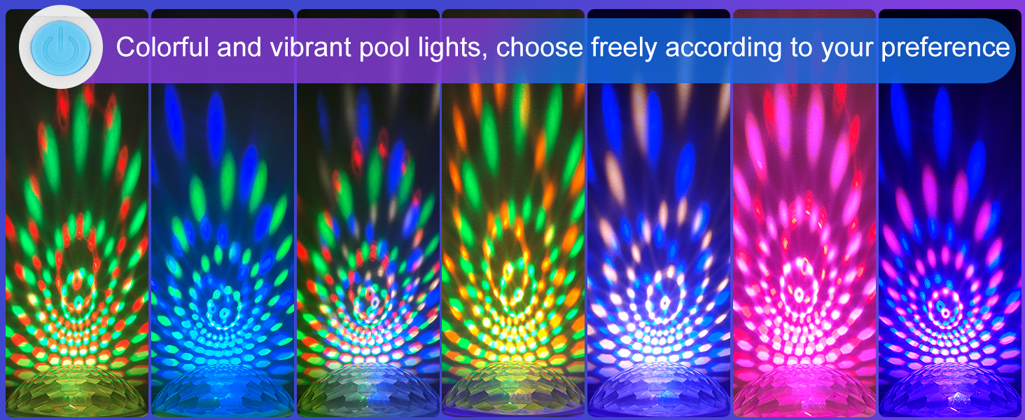 pool lights for inground pool