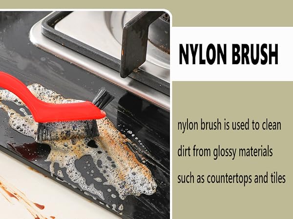 Wire Brushes for Cleaning with Curved Handle Grip for Rust Removal, Dirt, Paint Scrubbing