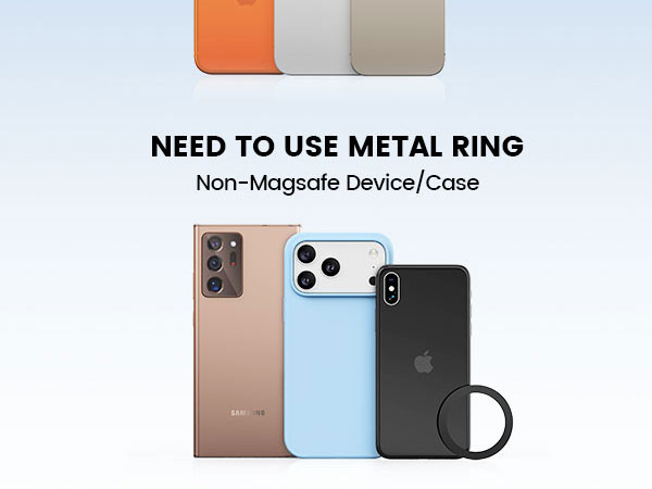 WORK FOR IPHONE 17/16/15/14/13/12 Series & Magsafe Cases