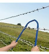 Fence Repair Tool, Barbed Wire Fence Stretcher Repair Tool, Fence Wire Tightener Tool, Fence Rest...