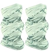 Achiou Neck Gaiter Face Mask Scarf Dust Sun Protection Cool Lightweight Windproof, Breathable Fis...