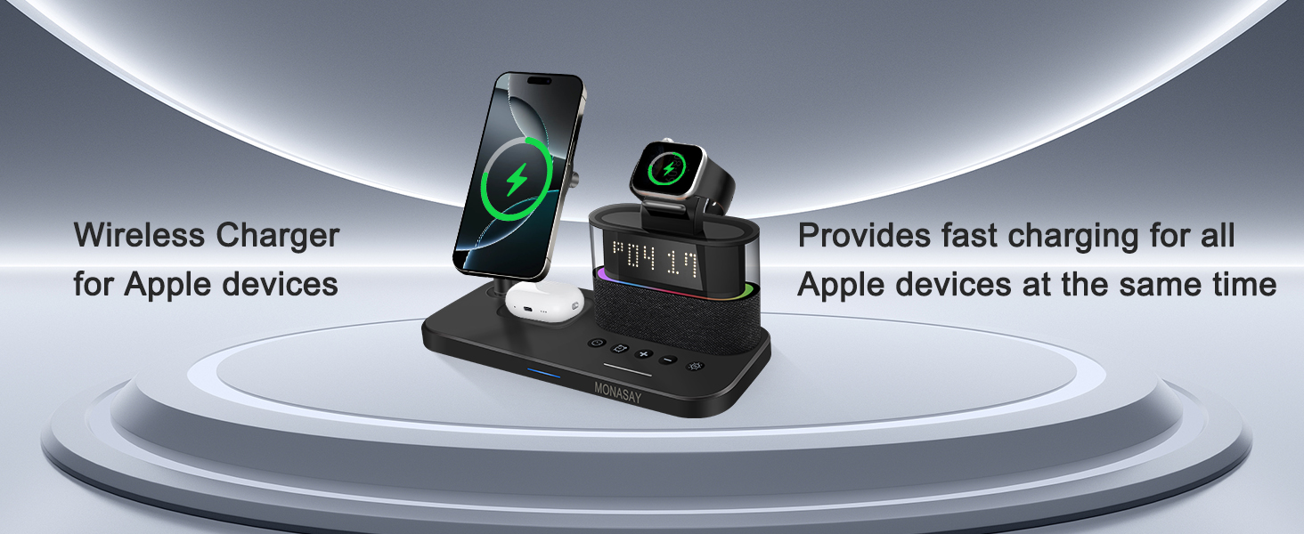 3-in-1 Wireless Charger