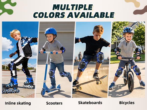 elbow and knee pads kids 8-12