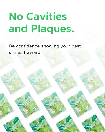 flavored floss picks mint