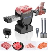 Jonscook Fresh Meat Slicer, Manual Fresh Meat Cutter Food Slicer, Fresh Meat Slicing Shredding, M...