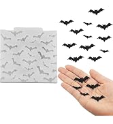 Mini Cute Bat Shape Resin Silicone Molds 3D Animal Theme Epoxy Casting Molds for DIY Craft Micro ...