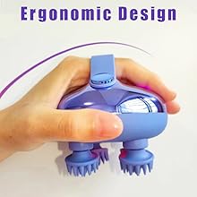 silicone scalp massager