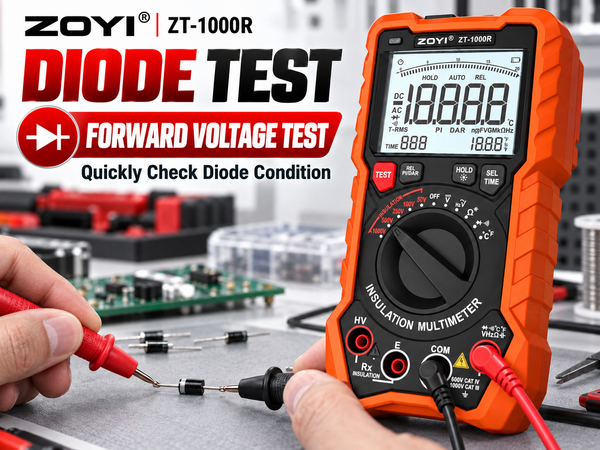 2 in 1 19999 Counts Multimeter Megohmmeter Insulation Resistance Tester