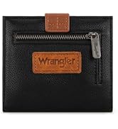 X Wrangler Small Womens Wallet Slim Bifold Multi Card Case Wallet with Zipper Pocket and RFID Lining
