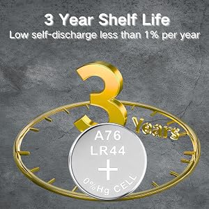 AG13-Long shelf life