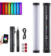 Godox TL30 RGB Tube Light, CRI 97+ TLCI 99+ Handheld Full Color LED Video Light Wand, 2700K-6500K...