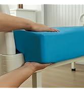 WenBags 2 Pack Waterproof Hospital Bed Sheets 36" x 84" x 16", Hospital Bed Fitted Sheets for Hom...