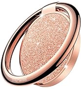 Syncwire Cell Phone Ring Holder Stand, Bling Bling Finger Ring Kickstand 360° Rotation Sparkle Ph...