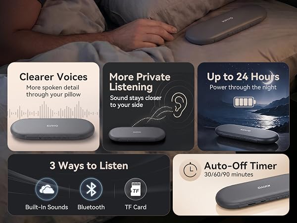 pillow speaker