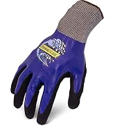 Ironclad mens Work Gloves, Blue, Large US