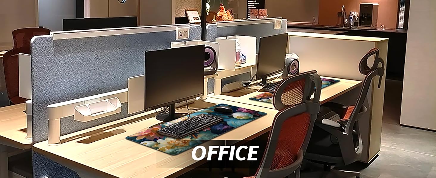 Flower Oil Painting Style_office
