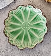 Ceramic Spoon Rest for Stove Top, Ice Cracks Flower Cute Spoon Rest for Kitchen Counter, Cooking ...