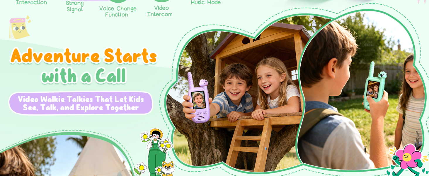 Kids Video Walkie Talkies