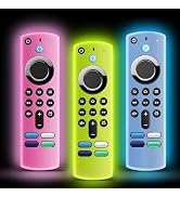 (3 Pack) ONEBOM Silicone Protective Remote Case Cover, Silicone Control Cover Skin| Glow in The D...