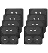 Medcursor TENS Unit Replacement Pads, 8-Pack Electrode Pads with Strong Magnetic Snap, Biocompati...