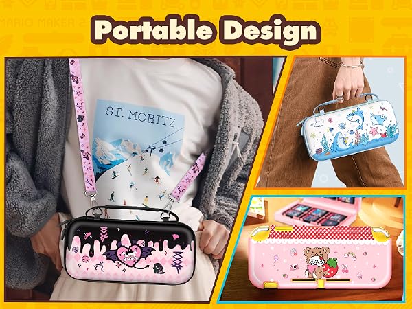 Gurgitat 6in1 Kits Accessories Bundle for Nintendo Switch Lite 2019