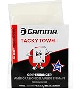 GAMMA Tacky Towel for Tennis, Pickleball, Padel, Golf, Baseball, Non-Toxic Grip Enhancer, Improve...