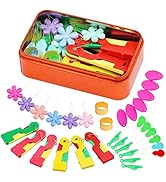 Fedmut Needle Threaders Set, 34 Pcs Needle Threader Tool Needle Threaders for Hand Sewing Craft, ...