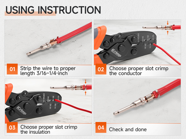 Two Step Crimping