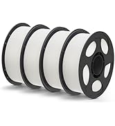 ANYCUBIC Matte PLA Filament Bundle 4KG, 3D Printing PLA Filament 1.75mm Dimensional Accuracy +/- ...