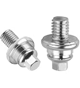 2PCS 3/8''-16 Battery Terminal Bolts,Q235 Steel Side Post Battery Bolts for Battery Retention,Mot...
