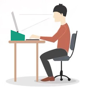 correct sitting position