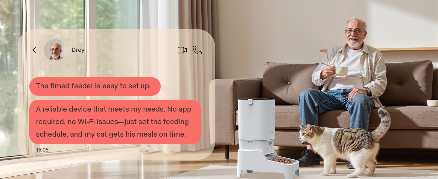 automatic pet feeder for cats