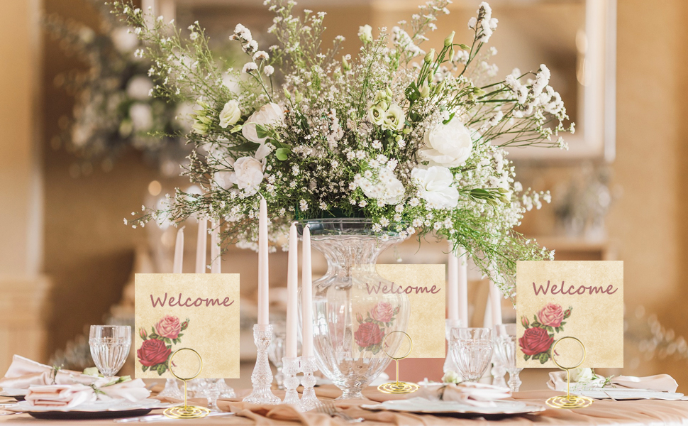 Table Number Holders