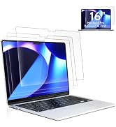3 Pcs Anti Blue Light Screen Protector Compatible With MacBook Pro 16 Inch(2021, M1), 16.2" Mac L...