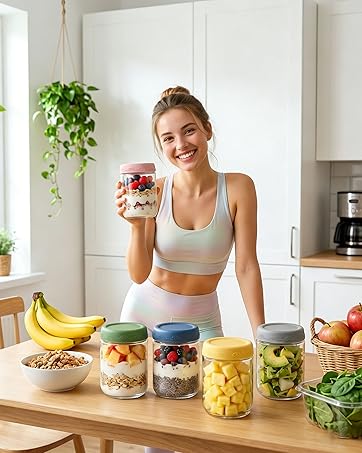 Overnight Oats Jars