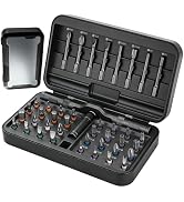 42 in 1 Magnetic Ratcheting Screwdriver Set, Multi-Bit Magnetic Screwdriver Kit with S2 Steel Bit...