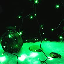 Green String Lights